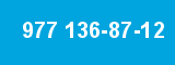 977 136-87-12